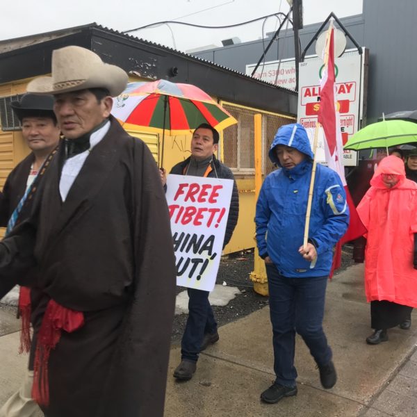 Demonstration in Ottawa against ‘Genocide Games’ in Beijing