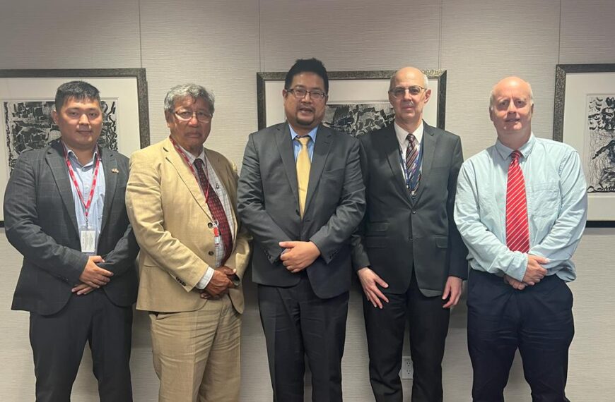 Representative Dr. Namgyal Choedup calls on Canada…