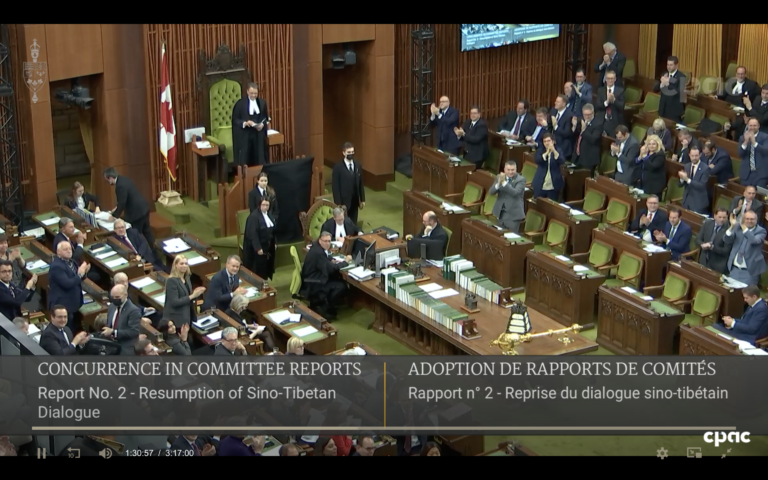 Canada passes motion supporting Sino-Tibetan dialogue