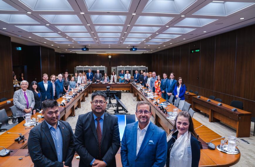 Building Multi-Party Consensus: Representative Namgyal Choedup’s Visit to Ottawa to…
