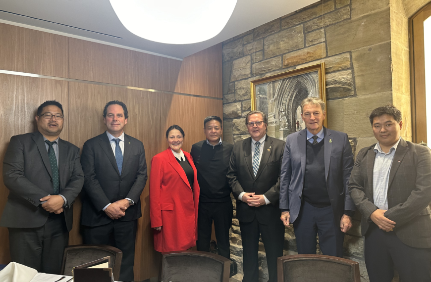 Sikyong Penpa Tsering concludes a four-day engagement in Ottawa