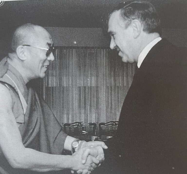 Ed Broadbent – Friend of Tibet