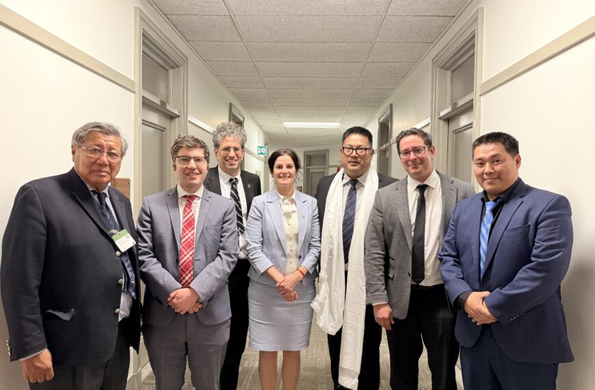 Representative Dr. Namgyal Choedup Engages Canadian Parliamentarians on China’s Ethnic Autonomy Law